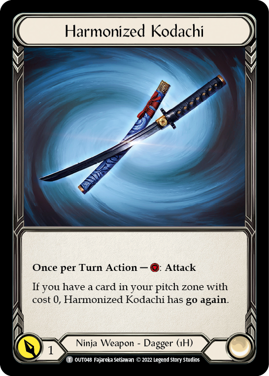 Harmonized Kodachi [OUT048] (Outsiders) | Webway Games