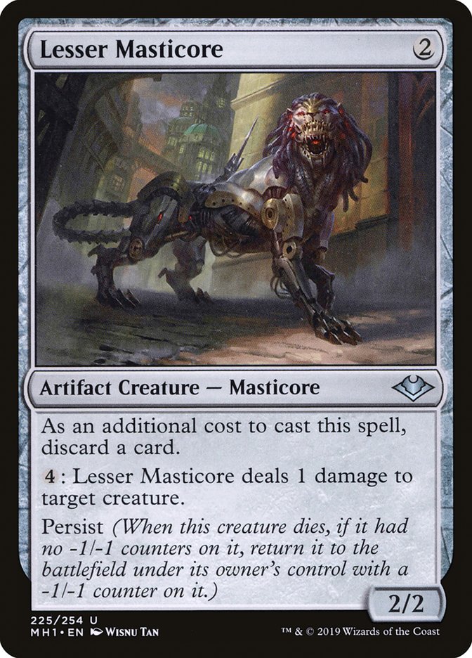 Lesser Masticore [Modern Horizons] | Webway Games