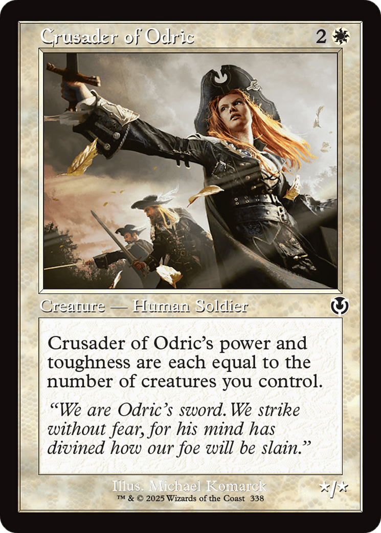 Crusader of Odric (Retro Frame) [Innistrad Remastered] | Webway Games