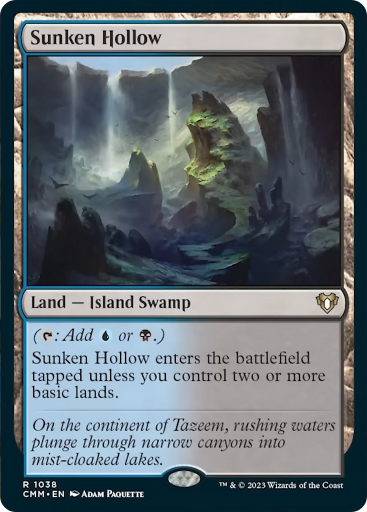 Sunken Hollow [Commander Masters] | Webway Games