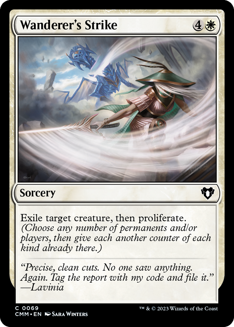 Wanderer's Strike [Commander Masters] | Webway Games