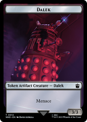 Alien Angel // Dalek Double-Sided Token [Doctor Who Tokens] | Webway Games