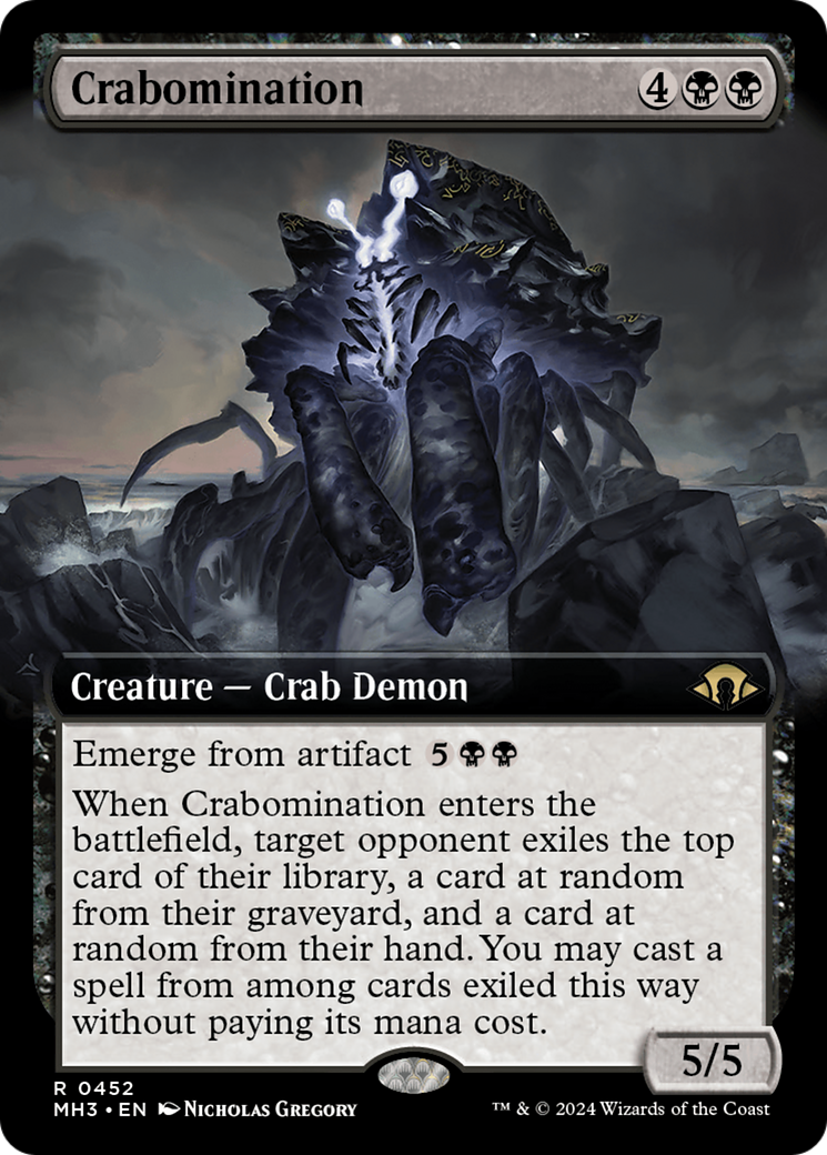 Crabomination (Extended Art) [Modern Horizons 3] | Webway Games