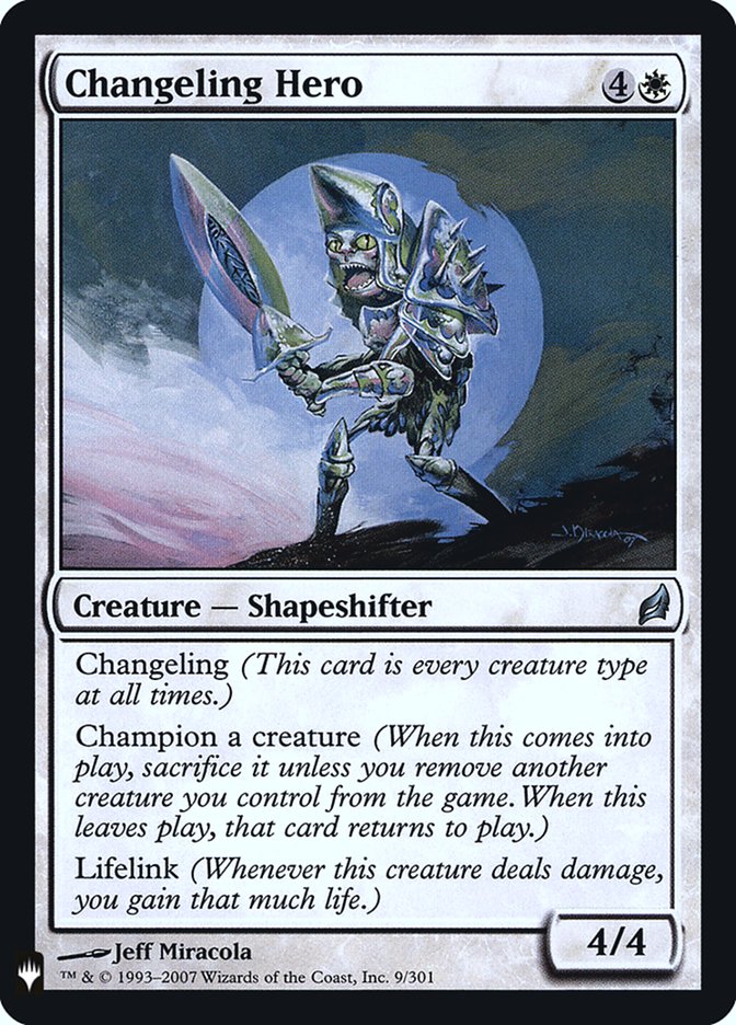 Changeling Hero [Mystery Booster] | Webway Games