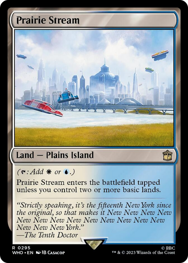 Prairie Stream [Doctor Who] | Webway Games