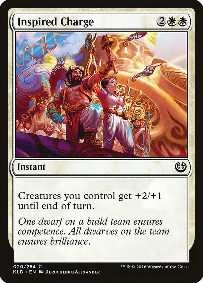 Inspired Charge [Kaladesh] | Webway Games