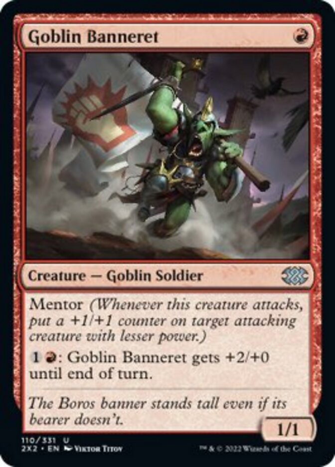 Goblin Banneret [Double Masters 2022] | Webway Games