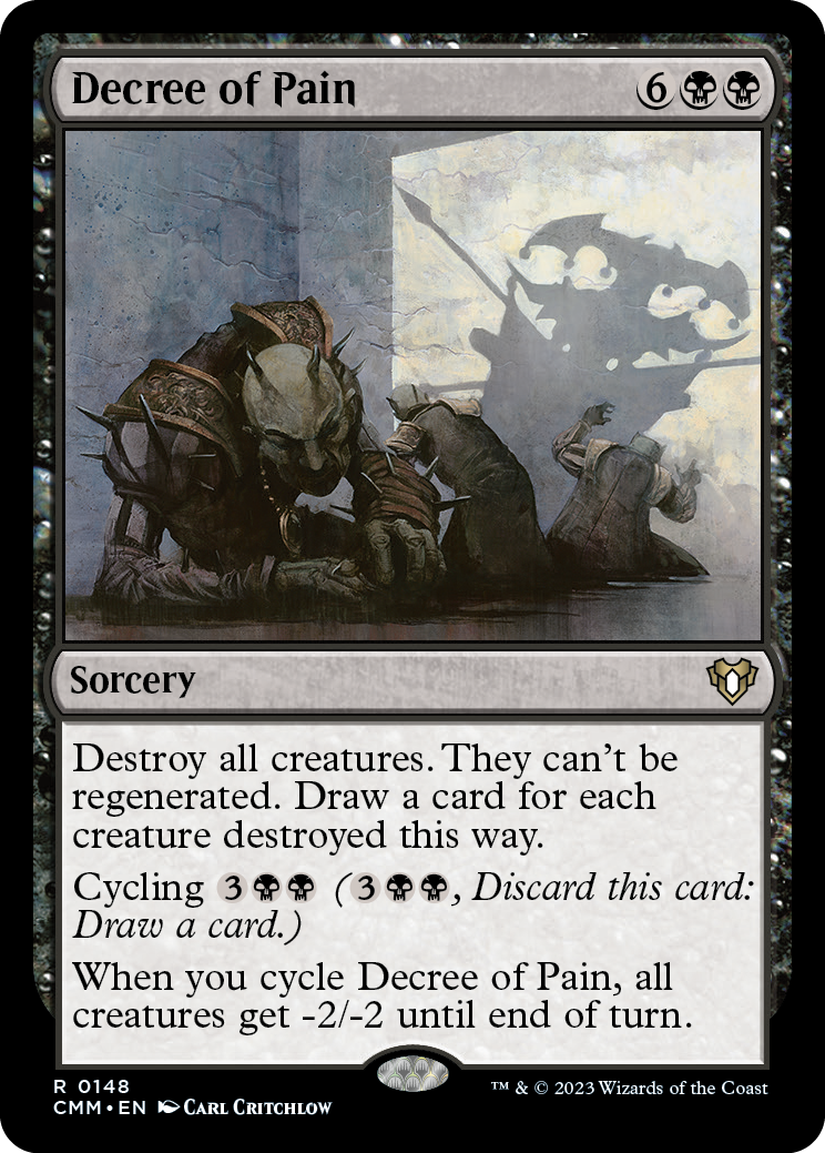 Decree of Pain [Commander Masters] | Webway Games