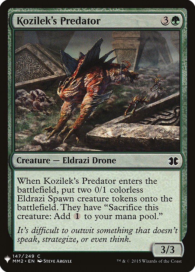 Kozilek's Predator [Mystery Booster] | Webway Games