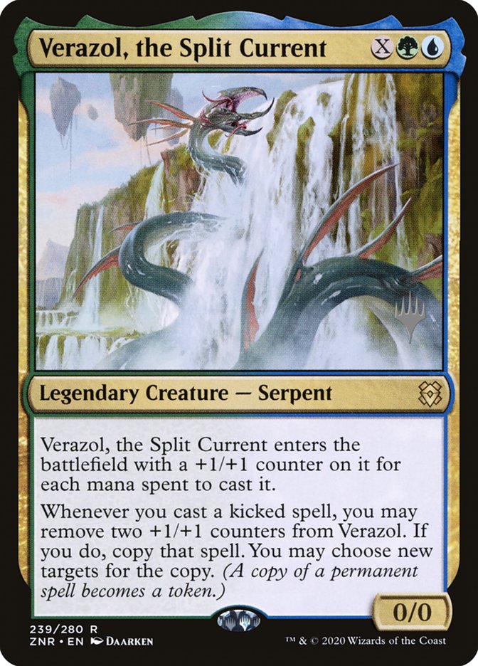 Verazol, the Split Current (Promo Pack) [Zendikar Rising Promos] | Webway Games
