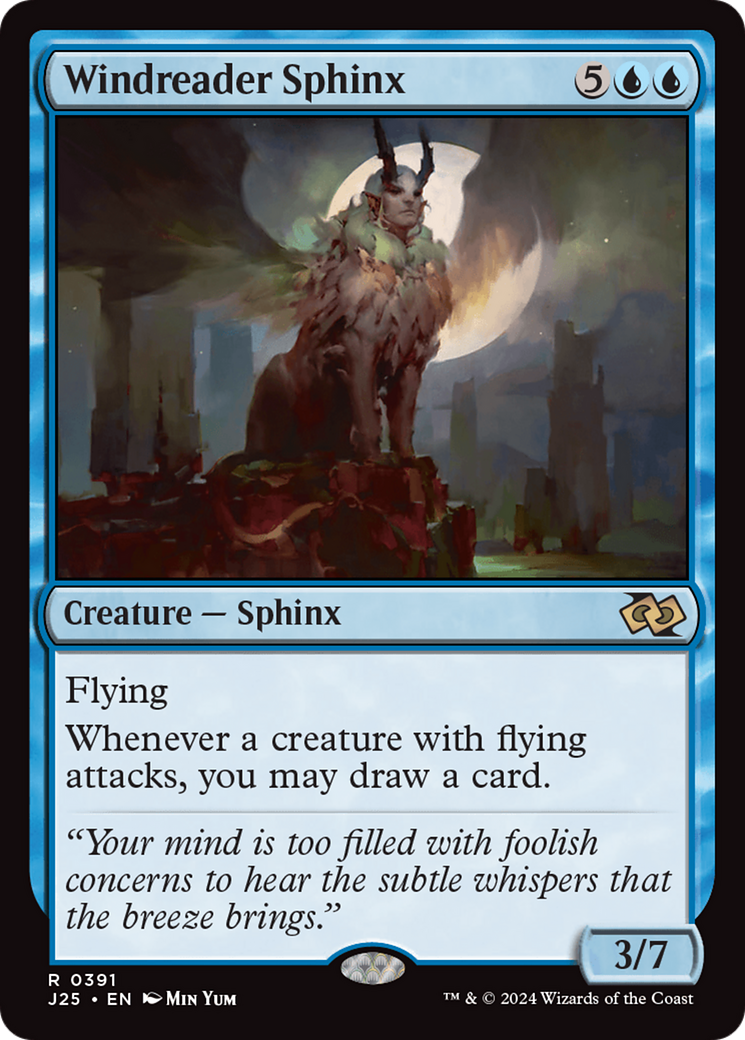 Windreader Sphinx [Foundations Jumpstart] | Webway Games