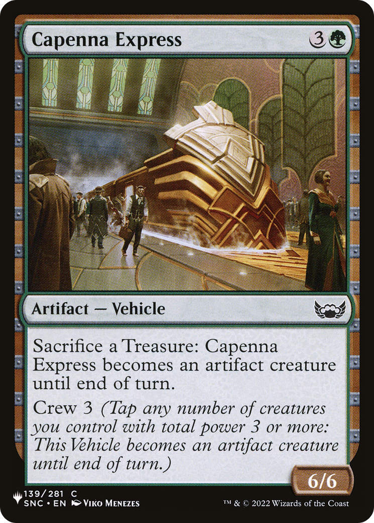 Capenna Express [The List] | Webway Games