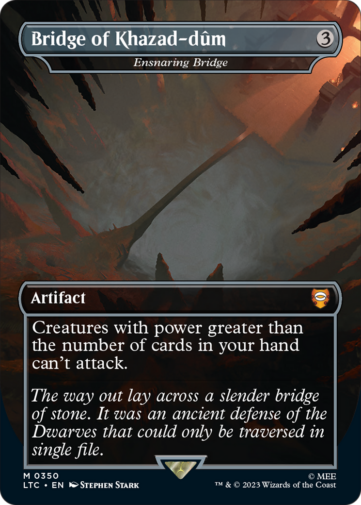 Ensnaring Bridge - Bridge of Khazad-dum [The Lord of the Rings: Tales of Middle-Earth Commander] | Webway Games