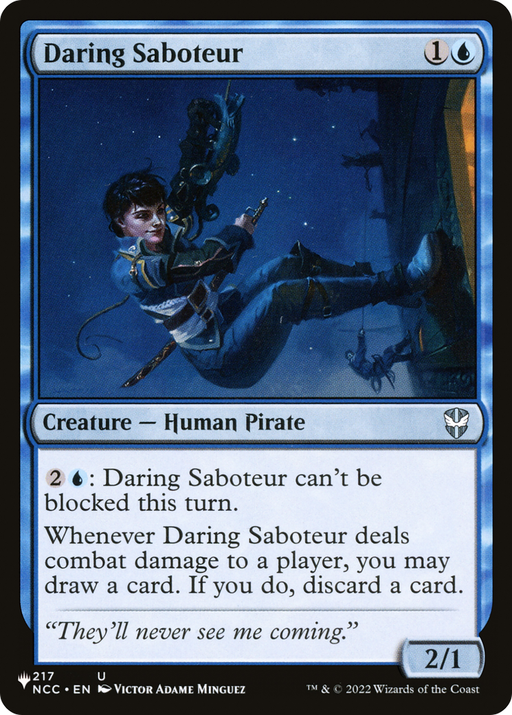 Daring Saboteur [The List] | Webway Games