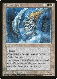 Serra Angel [alternate art] (Oversized) [Oversize Cards] | Webway Games