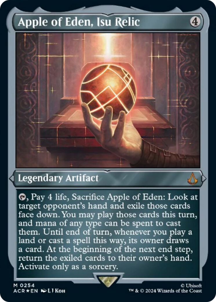 Apple of Eden, Isu Relic (Foil Etched) [Assassin's Creed] | Webway Games