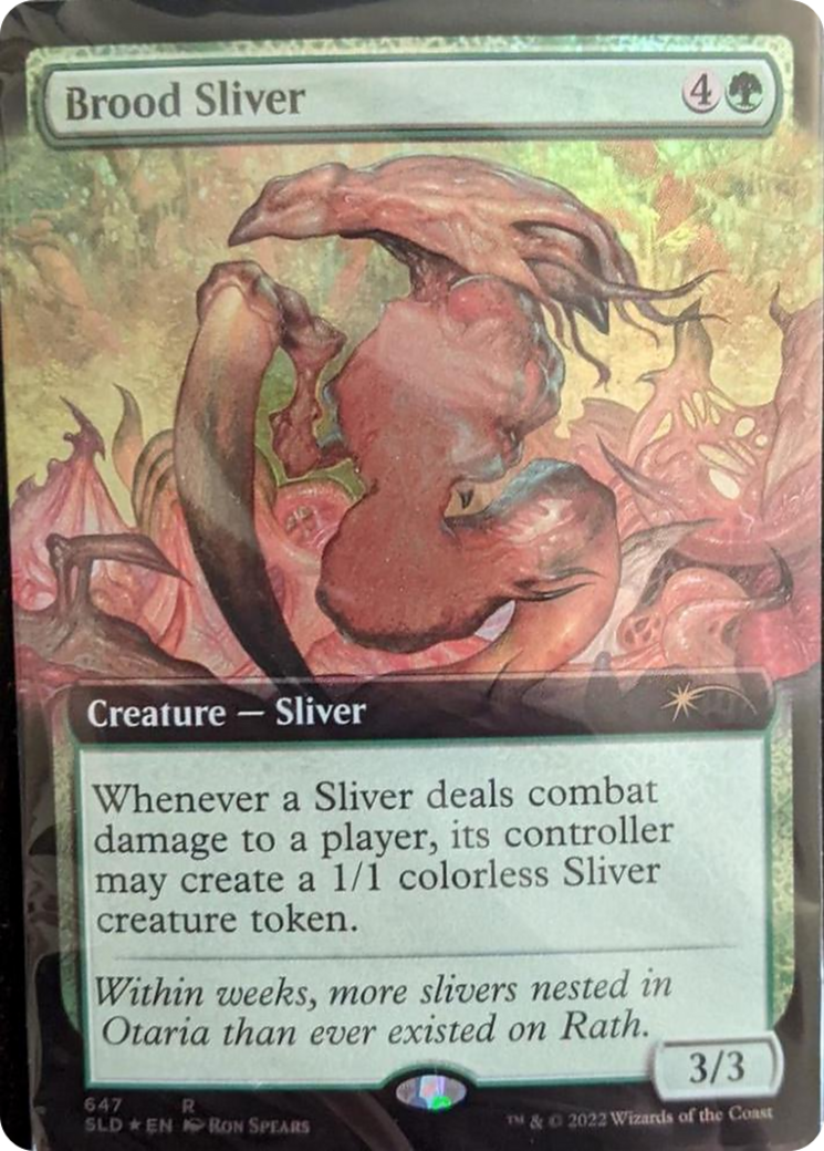 Brood Sliver (Extended Art) [Secret Lair Drop Promos] | Webway Games