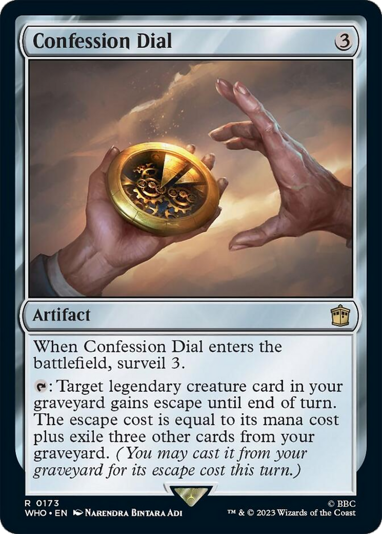 Confession Dial [Doctor Who] | Webway Games