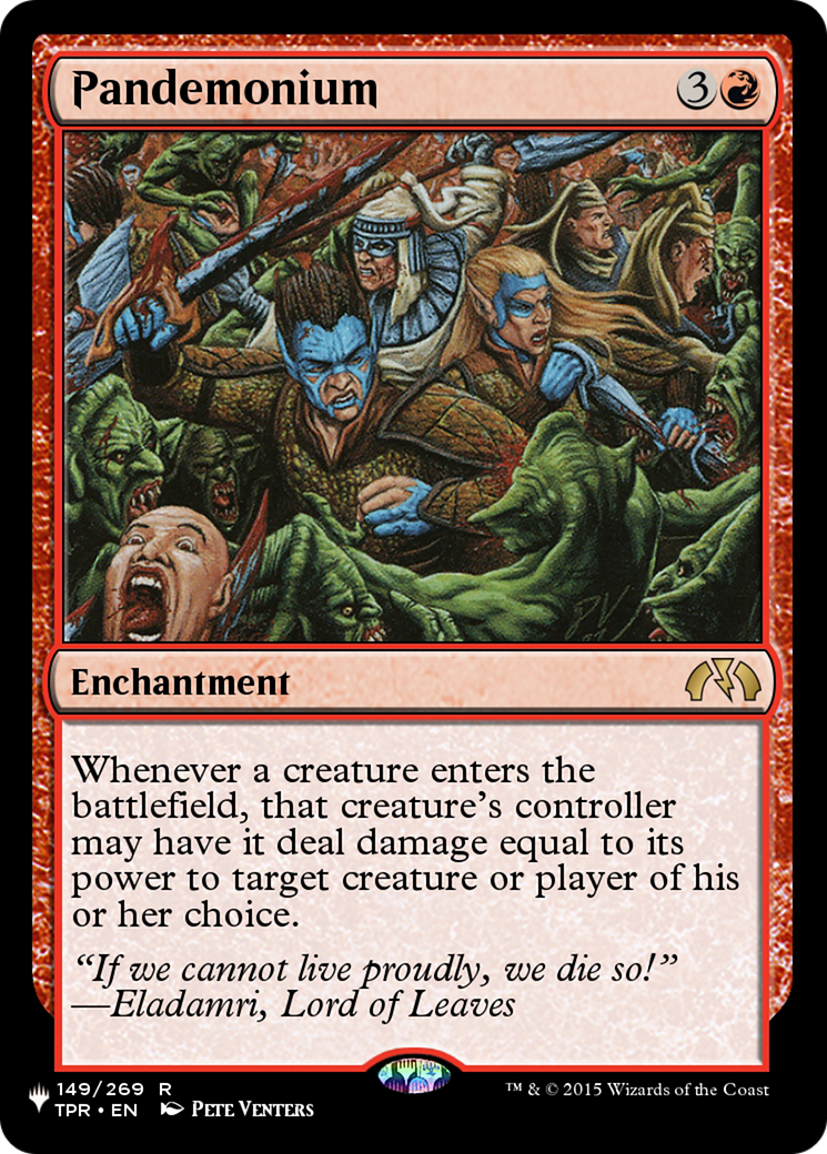 Pandemonium (TPR) [The List] | Webway Games