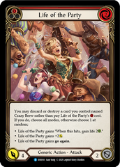 Life of the Party (Red) [EVR161] (Everfest)  1st Edition Normal | Webway Games