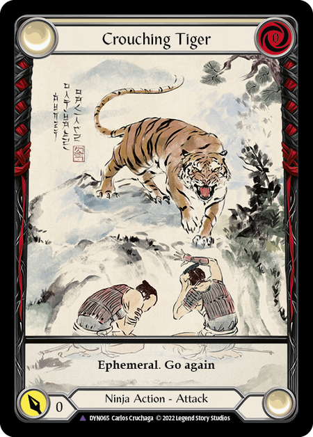 Crouching Tiger (Marvel) [DYN065] (Dynasty)  Cold Foil | Webway Games