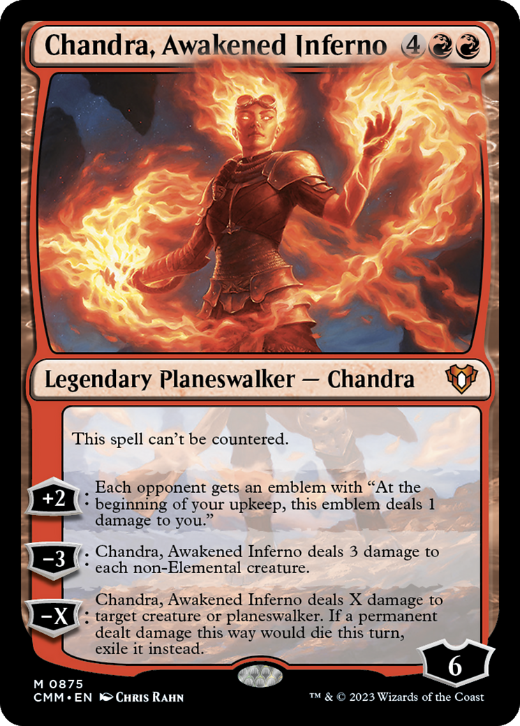 Chandra, Awakened Inferno [Commander Masters] | Webway Games