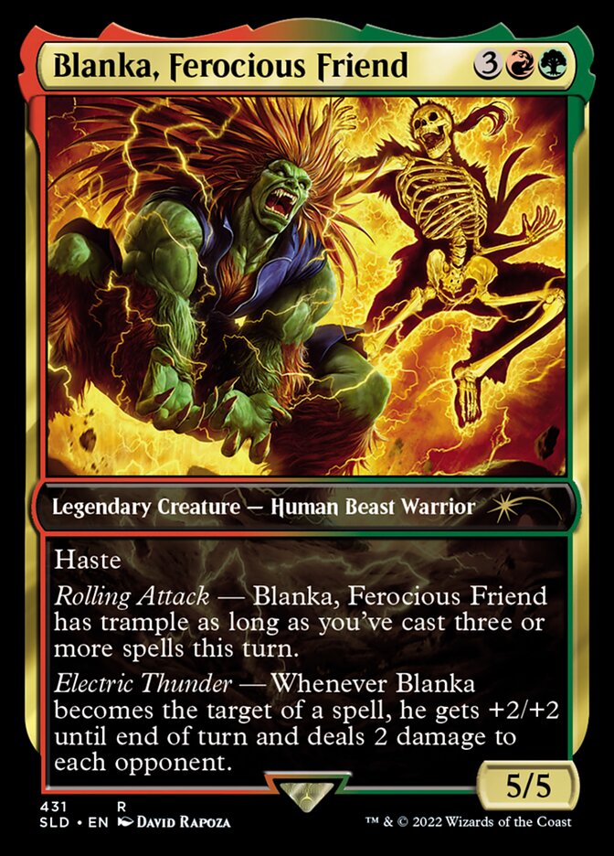 Blanka, Ferocious Friend [Secret Lair Drop Series] | Webway Games