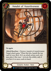 Amulet of Assertiveness [EVR176] (Everfest)  1st Edition Cold Foil | Webway Games