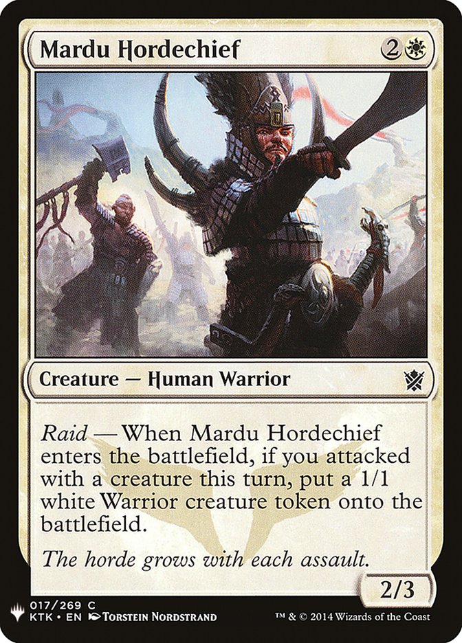 Mardu Hordechief [Mystery Booster] | Webway Games