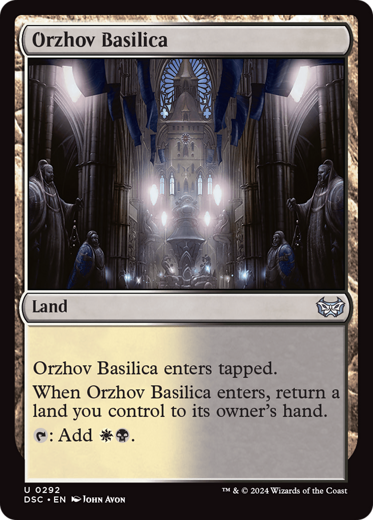 Orzhov Basilica [Duskmourn: House of Horror Commander] | Webway Games