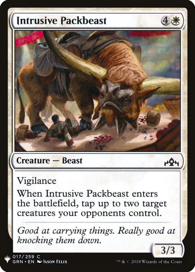 Intrusive Packbeast [Mystery Booster] | Webway Games