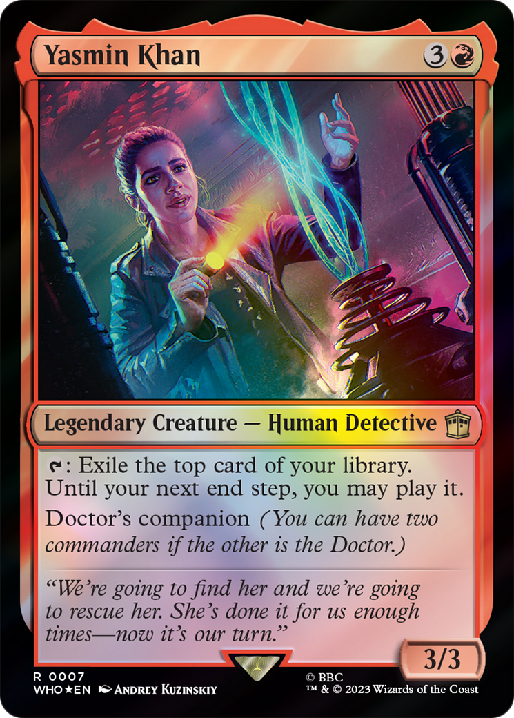Yasmin Khan [Doctor Who] | Webway Games