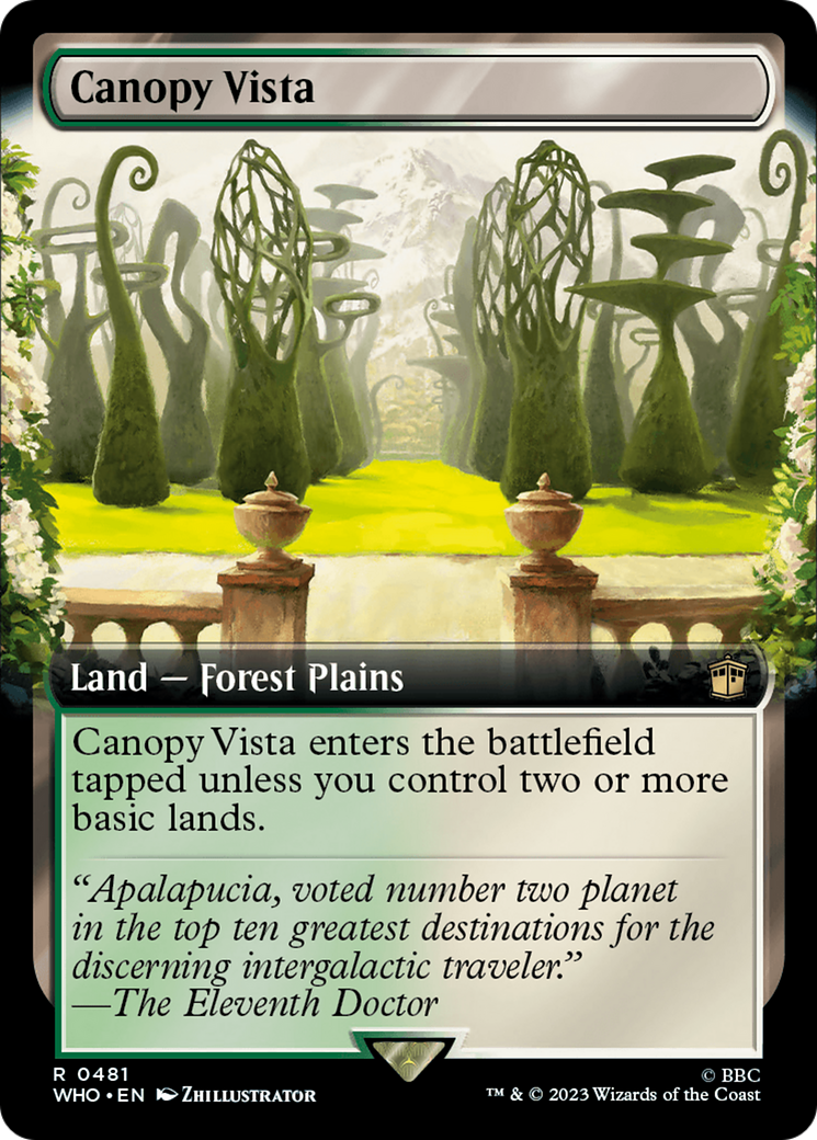 Canopy Vista (Extended Art) [Doctor Who] | Webway Games