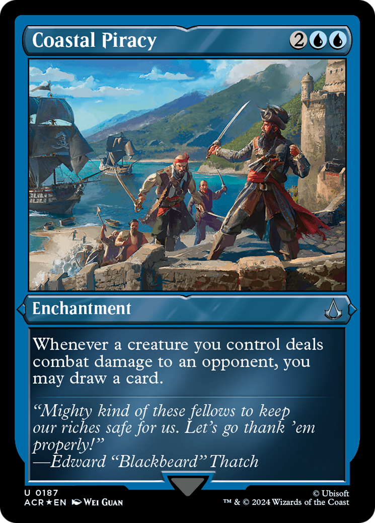 Coastal Piracy (Foil Etched) [Assassin's Creed] | Webway Games
