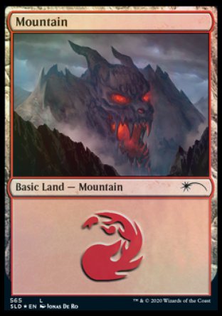 Mountain (Develish) (565) [Secret Lair Drop Promos] | Webway Games