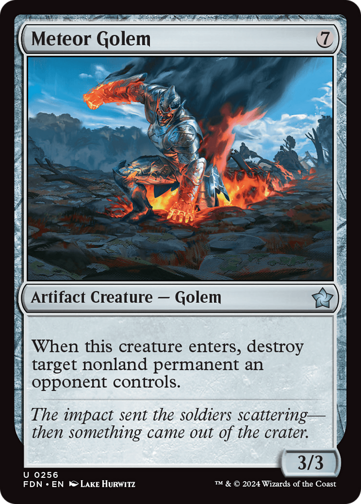 Meteor Golem [Foundations] | Webway Games