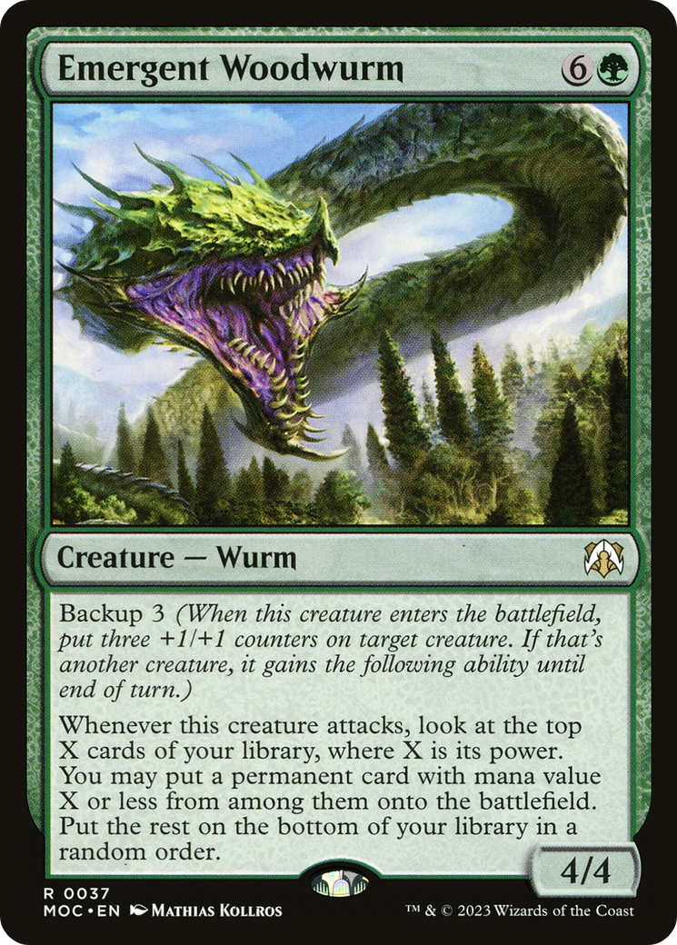 Emergent Woodwurm [March of the Machine Commander] | Webway Games