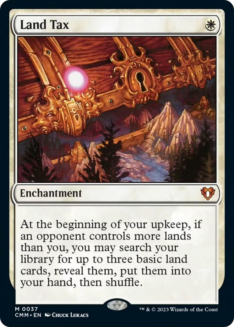 Land Tax [Commander Masters] | Webway Games