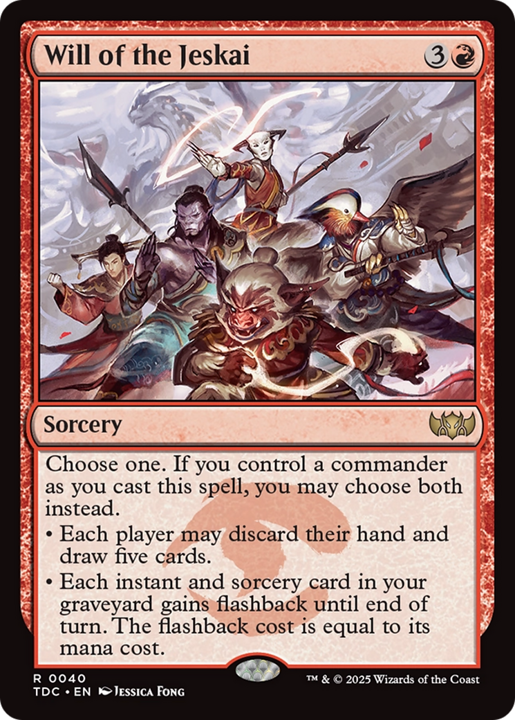 Will of the Jeskai [Tarkir: Dragonstorm Commander] | Webway Games