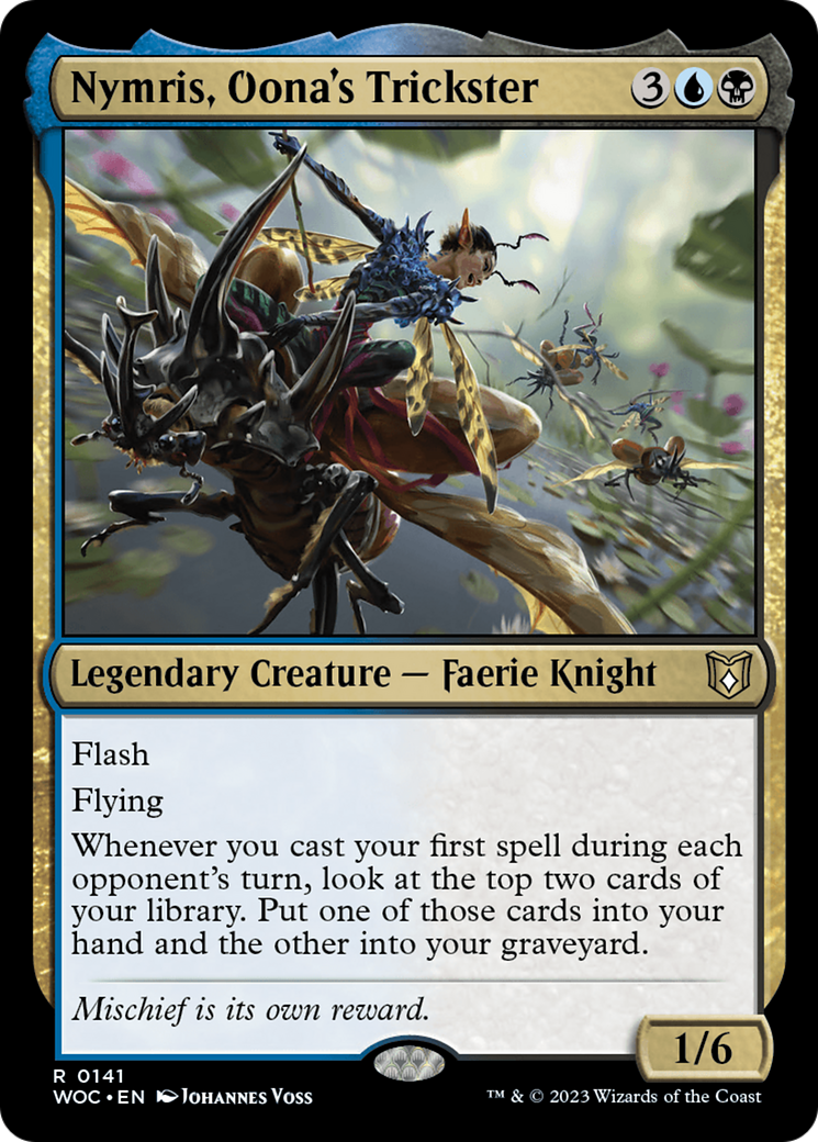 Nymris, Oona's Trickster [Wilds of Eldraine Commander] | Webway Games