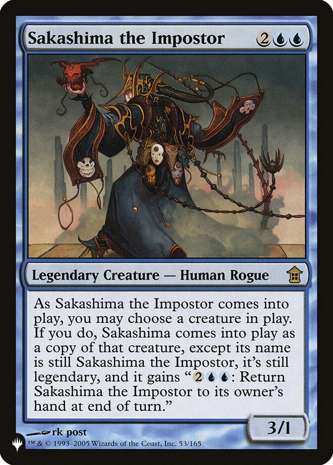 Sakashima the Impostor [Secret Lair: Heads I Win, Tails You Lose] | Webway Games