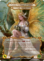 Figment of Rebirth // Avalon, Archangel of Rebirth (Marvel) [DTD009] (Dusk Till Dawn)  Cold Foil | Webway Games