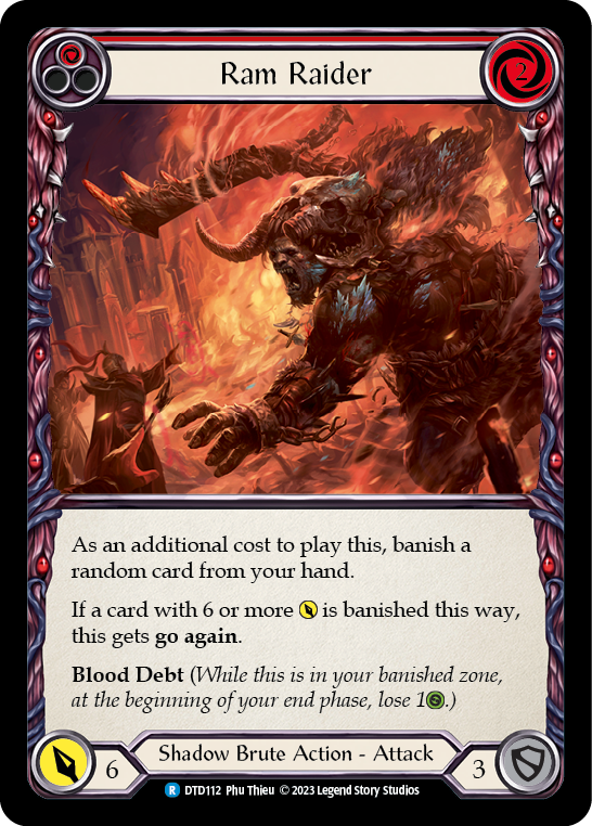 Ram Raider (Red) [DTD112] (Dusk Till Dawn) | Webway Games