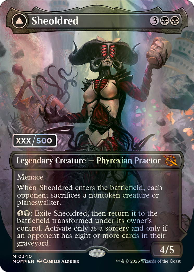 Sheoldred // The True Scriptures (Serialized) [March of the Machine] | Webway Games