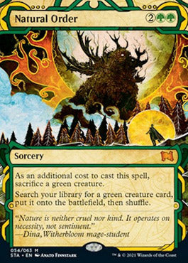 Natural Order (Foil Etched) [Strixhaven: Mystical Archive] | Webway Games