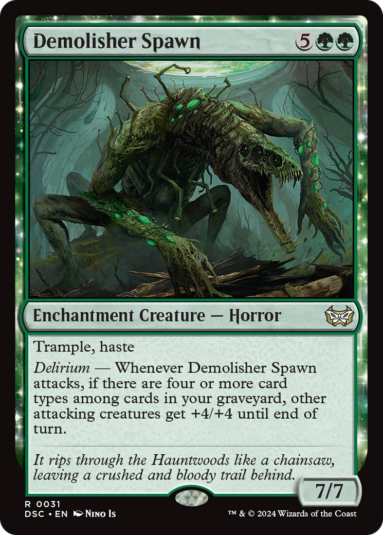 Demolisher Spawn [Duskmourn: House of Horror Commander] | Webway Games