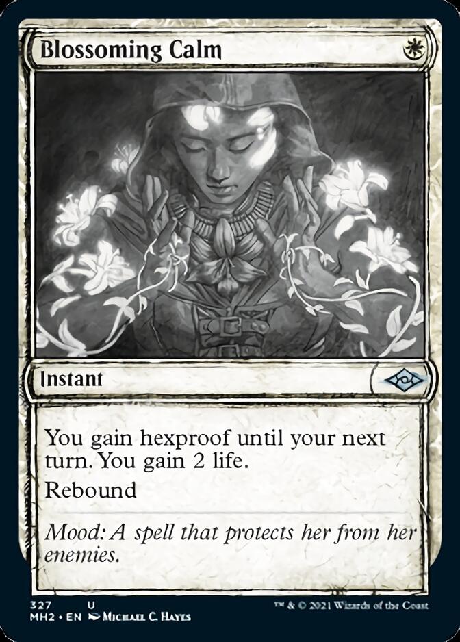 Blossoming Calm (Sketch) [Modern Horizons 2] | Webway Games