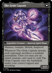 Throne of the Grim Captain // The Grim Captain [The Lost Caverns of Ixalan Prerelease Cards] | Webway Games