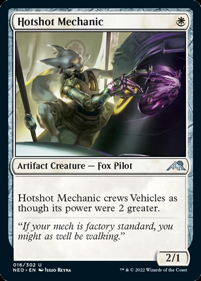 Hotshot Mechanic [Kamigawa: Neon Dynasty] | Webway Games