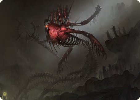 Drivnod, Carnage Dominus Art Card [Phyrexia: All Will Be One Art Series] | Webway Games